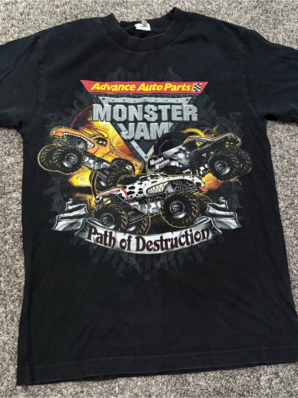 2011 monster jam path of destruction tee